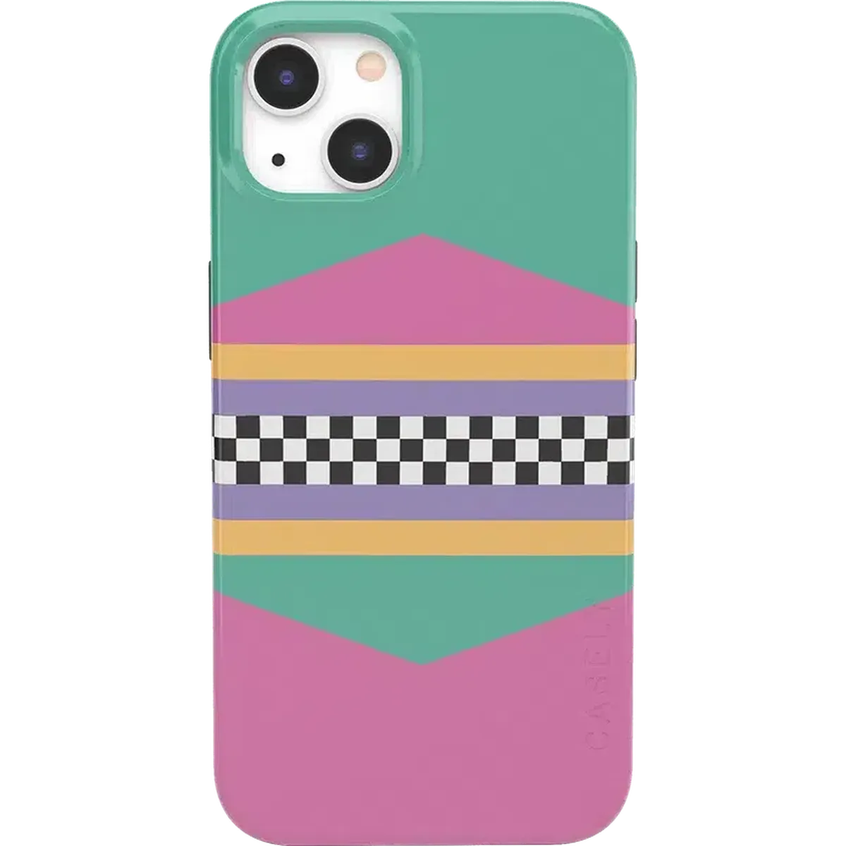 Rad Dad | 80's Colorblock Case iPhone Case get.casely Classic iPhone 13 Mini