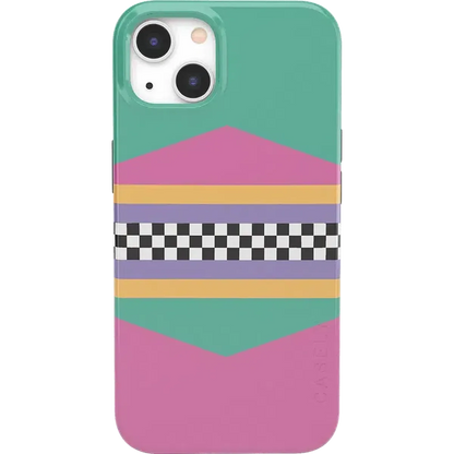 Rad Dad | 80's Colorblock Case iPhone Case get.casely Classic iPhone 13 Mini
