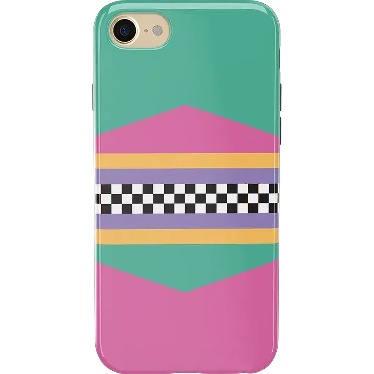 Rad Dad | 80's Colorblock Case iPhone Case get.casely Classic iPhone SE (2020 & 2022)