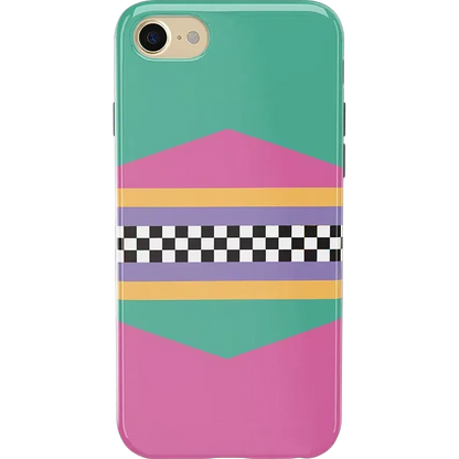 Rad Dad | 80's Colorblock Case iPhone Case get.casely Classic iPhone SE (2020 & 2022)
