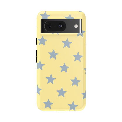 Shine Bright | Butter Yellow Stars Case - Google Pixel 8