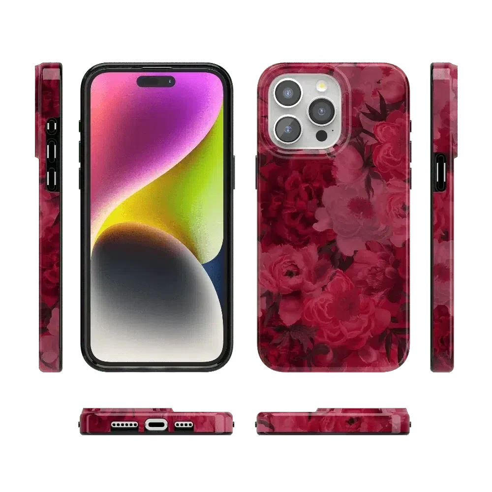 Romance Novel | Moody Floral Case iPhone Case get.casely