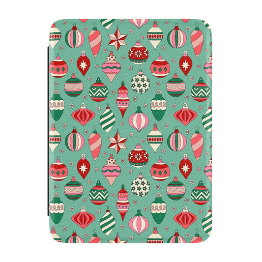 All Decked Out | Festive Ornaments Kindle Case | Casely