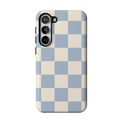 Fit Check | Light Blue Checkerboard Case - Galaxy S23 Plus