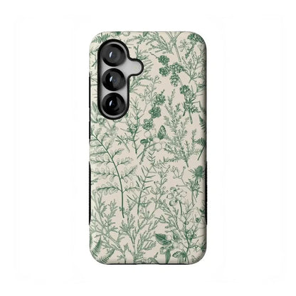 Sage Garden | Green Floral Case iPhone Case get.casely Bold Flex + MagSafe® Galaxy S25