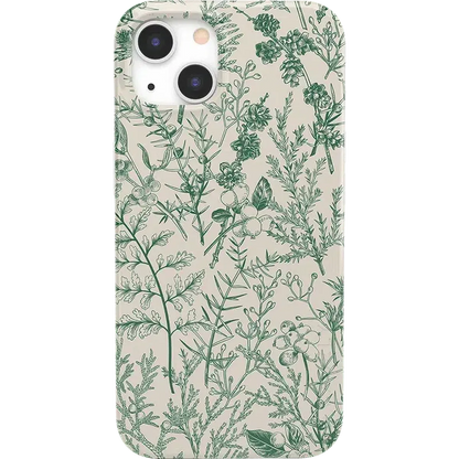 Sage Garden | Green Floral Case iPhone Case get.casely Classic iPhone 13 Mini