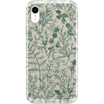 Sage Garden | Green Floral Case iPhone Case get.casely Classic iPhone XR