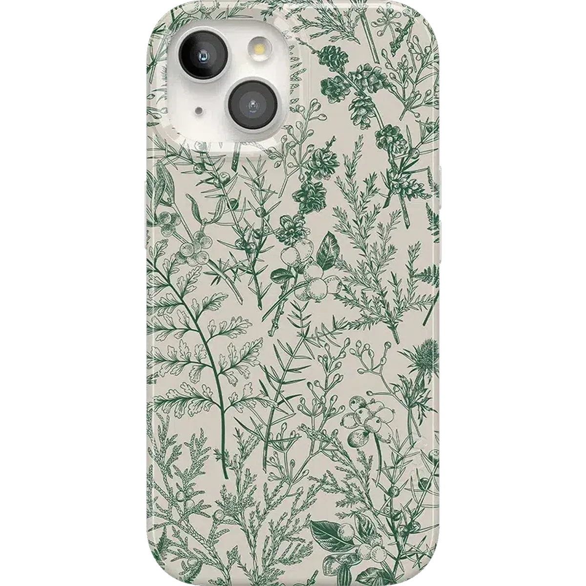 Sage Garden | Green Floral Case iPhone Case get.casely