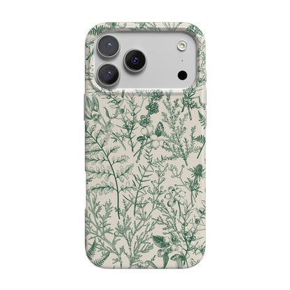 Sage Garden | Green Floral Case iPhone Case get.casely