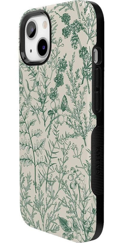 Sage Garden | Green Floral Case iPhone Case get.casely