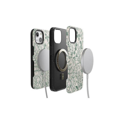 Sage Garden | Green Floral Case iPhone Case get.casely