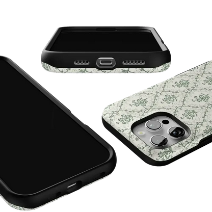 Sage Tapestry | Floral Vines Case iPhone Case get.casely