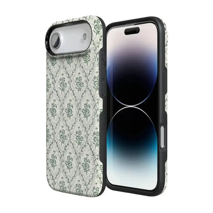 Sage Tapestry | Floral Vines Case iPhone Case get.casely