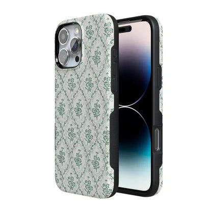 Sage Tapestry | Floral Vines Case iPhone Case get.casely