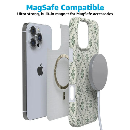 Sage Tapestry | Floral Vines Case iPhone Case get.casely
