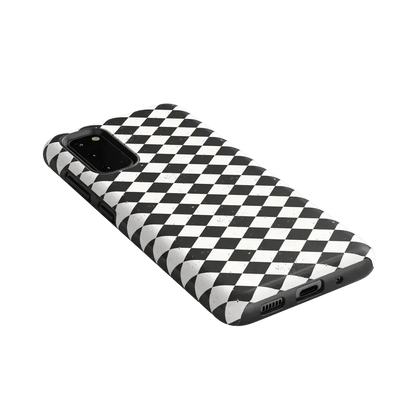 Salem's Hex | Black & White Checkered Case Phone Case get.casely