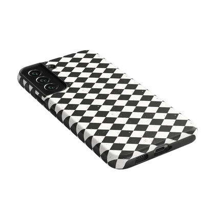 Salem's Hex | Black & White Checkered Case Phone Case get.casely