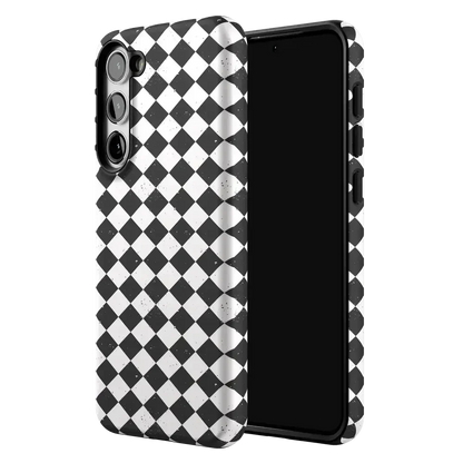 Salem's Hex | Black & White Checkered Case Phone Case get.casely