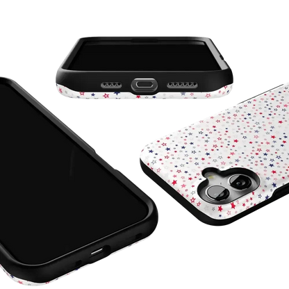 Seeing Stars | Red, White & Blue Case Phone Case Casetry
