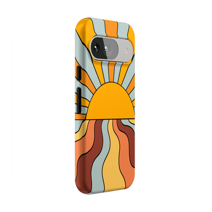 Shine On | Retro Sunset Case iPhone Case get.casely
