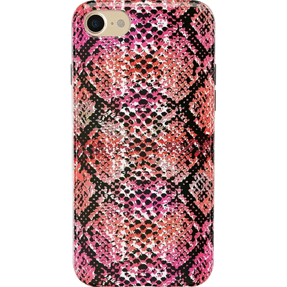 Snake Along | Red Snake Skin Case iPhone Case get.casely Classic iPhone 6/7/8