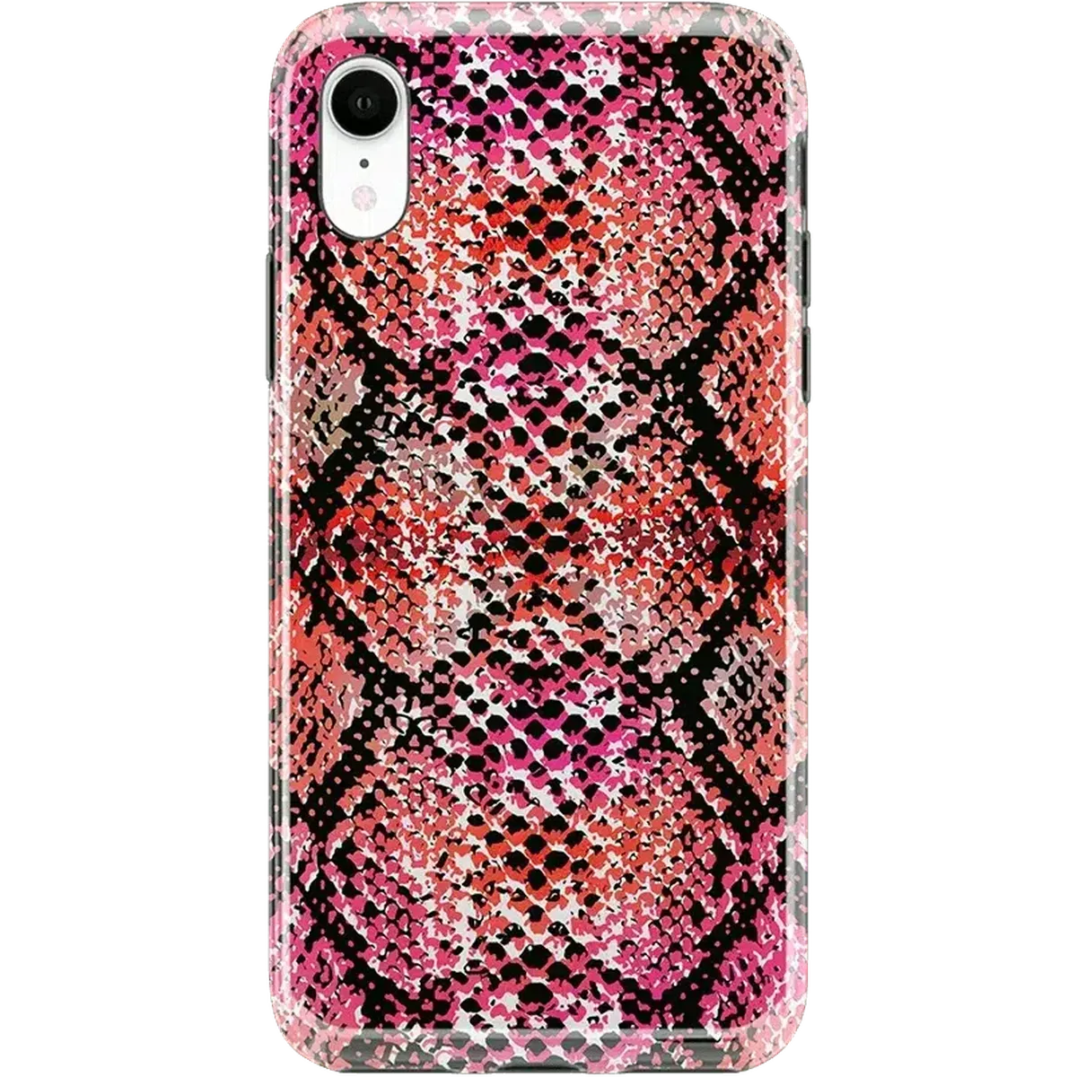 Snake Along | Red Snake Skin Case iPhone Case get.casely Classic iPhone XR