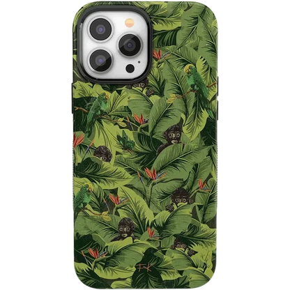 Sneaky Monkeys | Frida Kahlo Jungle Floral Case iPhone Case get.casely Bold + MagSafe® iPhone 13 Pro Max