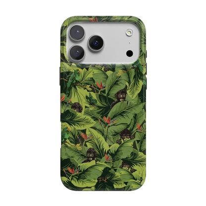 Sneaky Monkeys | Frida Kahlo Jungle Floral Case iPhone Case get.casely Classic + MagSafe® iPhone 17 Pro Max