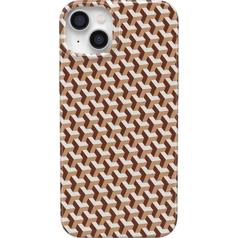 Step It Up | Abstract Geo Case iPhone Case get.casely Classic + MagSafe® iPhone 14 Plus