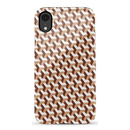 Step It Up | Abstract Geo Case iPhone Case get.casely Essential iPhone XR