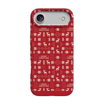 Stocking Stuffer | Christmas Knit Case Phone Case Casetry Classic + MagSafe® iPhone 17 Air