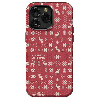 Stocking Stuffer | Christmas Knit Case Phone Case Casetry Essential + MagSafe® iPhone 15 Pro Max