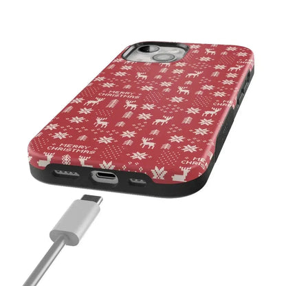 Stocking Stuffer | Christmas Knit Case Phone Case Casetry