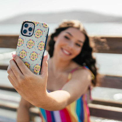 Sunny Days | Sun Patterned Case iPhone Case CASELY