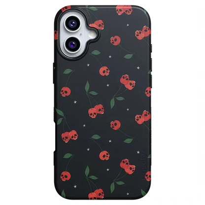 Sweet Revenge | Cherry Skulls Case Phone Case Casetry Bold + MagSafe® iPhone 16 Plus
