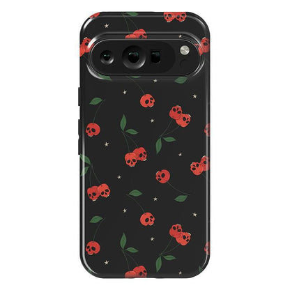 Sweet Revenge | Cherry Skulls Case Phone Case Casetry Essential Google Pixel 9 Pro
