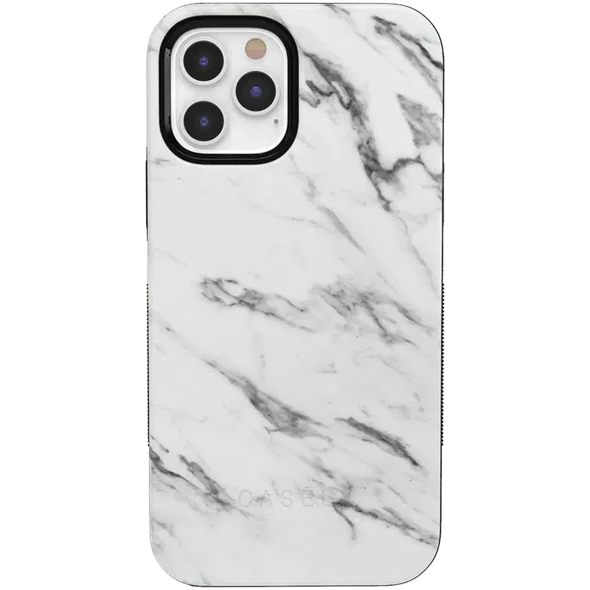 Take Me for Granite | White Marble Case iPhone Case get.casely Bold iPhone 12 Pro