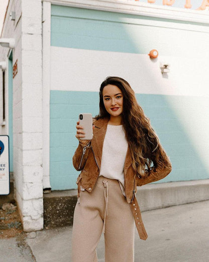Taupe on Nude | Solid Beige Color Minimalist Case iPhone Case get.casely
