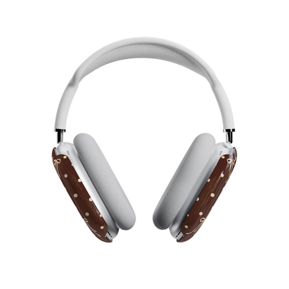 Teddy Bows | Brown Polka Dot AirPods Max Case