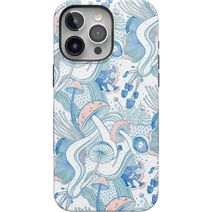 The Fun Guy | Enchanted Forest Mushroom Floral Case iPhone Case get.casely Bold Flex + MagSafe® iPhone 15 Pro Max