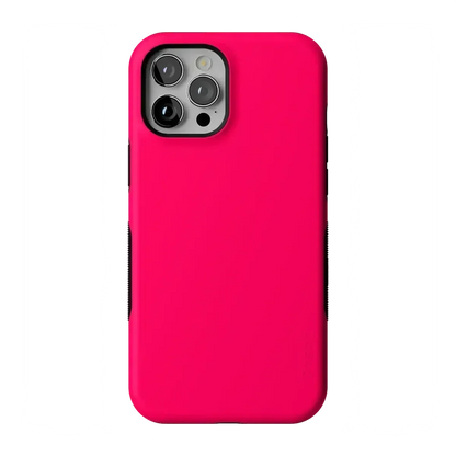 Think Pink | Solid Neon Pink Case iPhone Case get.casely Bold Flex + MagSafe® iPhone 12 Pro Max