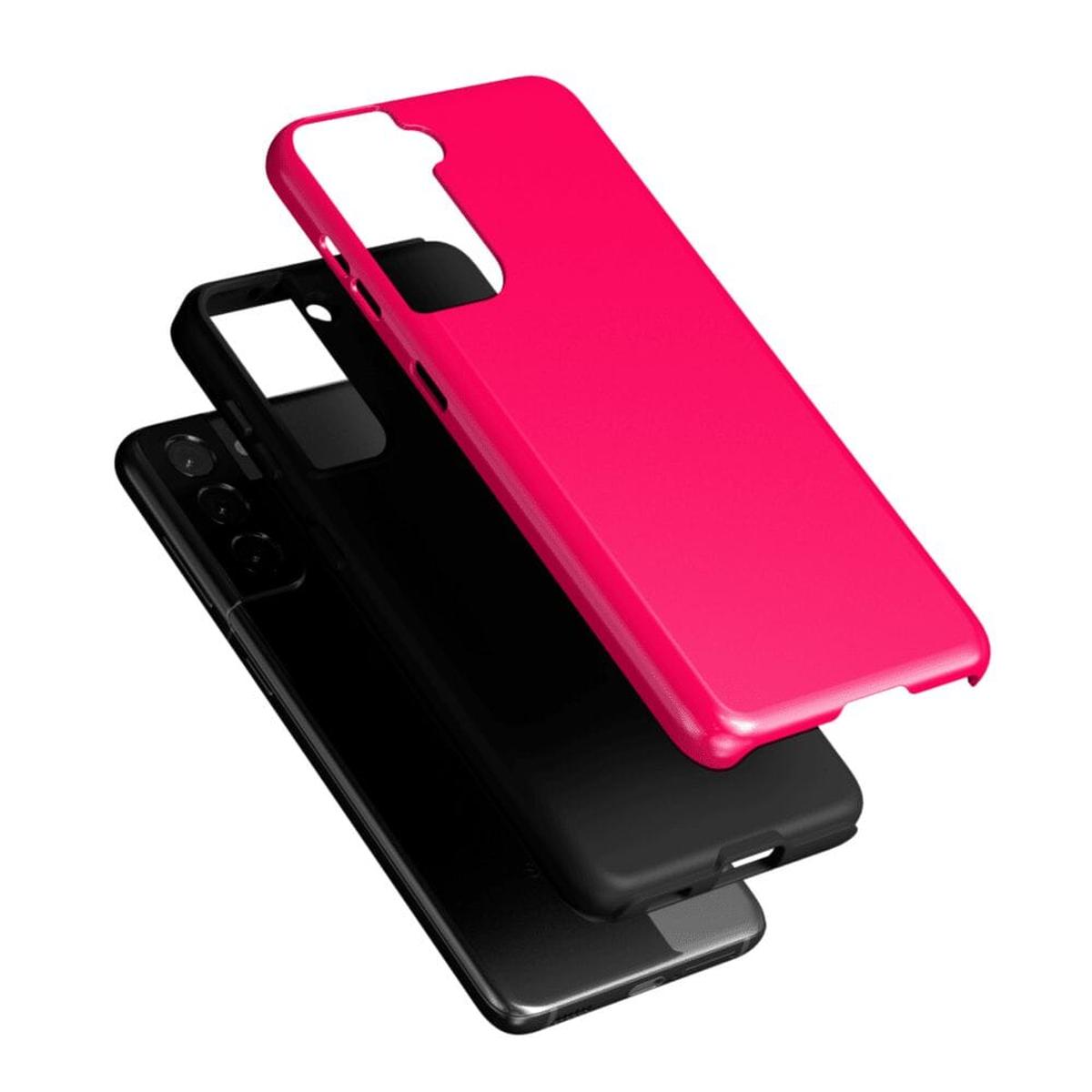 Think Pink | Solid Neon Pink Samsung Case Samsung Case Casetry