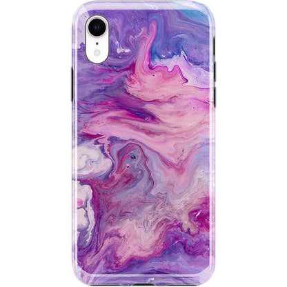 Tie Dying Over You | Purple Marble iPhone Case iPhone Case get.casely Classic iPhone XR