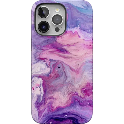Tie Dying Over You | Purple Marble iPhone Case iPhone Case get.casely
