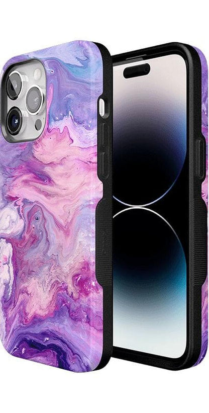 Tie Dying Over You | Purple Marble iPhone Case iPhone Case get.casely