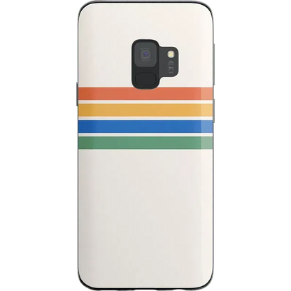 Totally Groovy | Rainbow Stripes Color Block Samsung Case Samsung Case get.casely Classic Galaxy S9 Plus