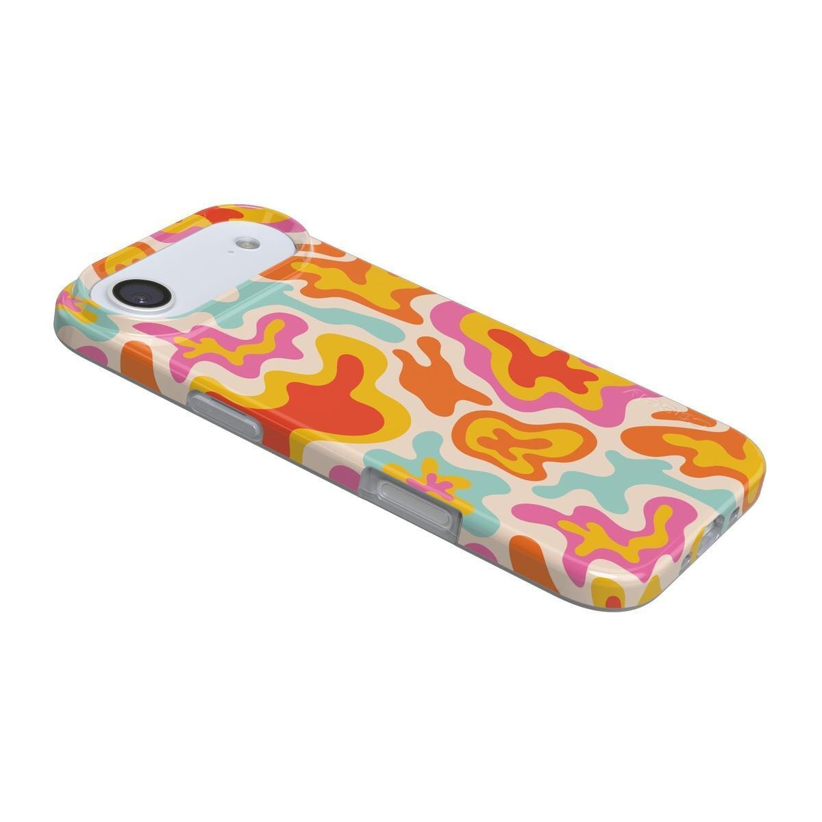 Tropical Color Splash | Abstract Retro Case iPhone Case get.casely
