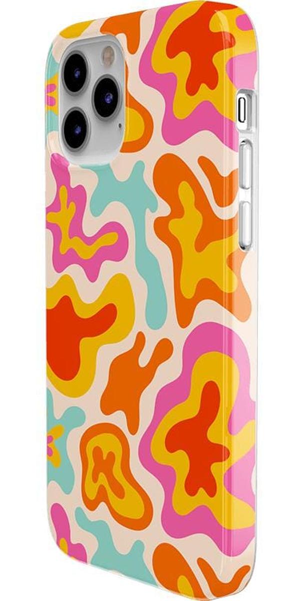 Tropical Color Splash | Abstract Retro Case iPhone Case get.casely