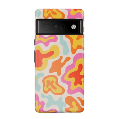 Tropical Color Splash | Abstract Retro Google Pixel Case Google Pixel Case Casetry Essential Google Pixel 6 Pro
