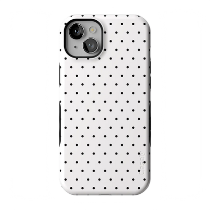 On the Dot | Black Polka Dot Case